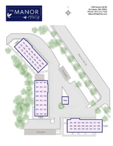 Manor At Med City Apartments site map